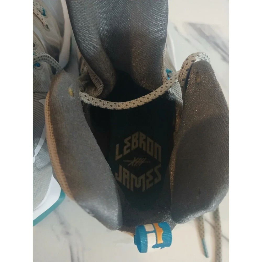 Nike LeBron 13 “Blue Lagoon” Hologram Basketball Shoes Men’s 7